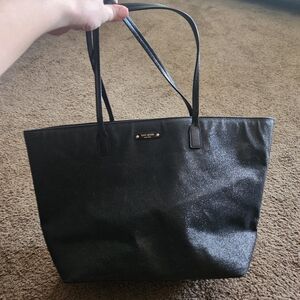 Kate Spade Glittery Black Tote
